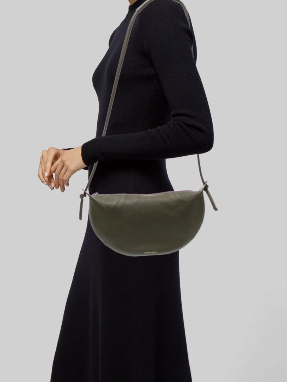 MANSUR GAVRIEL Mini Fortuna Crossbody Bag - Olive - NWOT - Picture 3 of 7